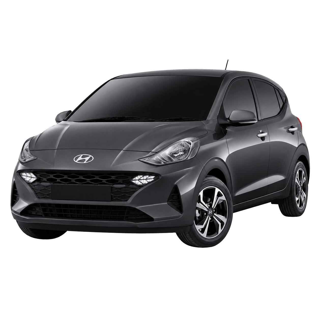 Hyundai i10 automatic compact hire car in Newport