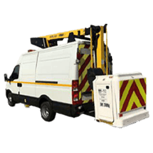 12.5 metre cherry picker vehicle hire in Newport